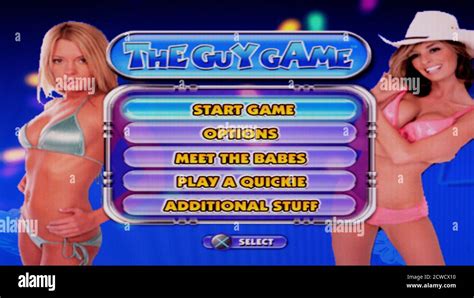 The Guy Game - Sony Playstation 2 PS2 - Editorial use only Stock Photo - Alamy