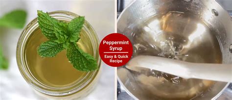 Homemade Peppermint Coffee Syrup (Easy & Quick Recipe)