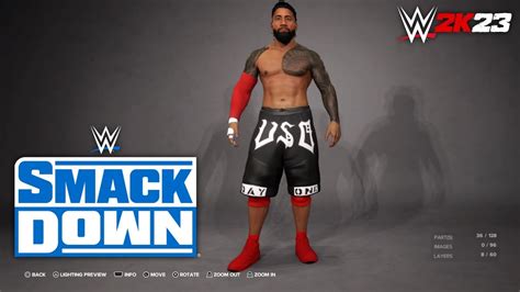 Wwe K Jey Uso Smackdown April Attire Youtube