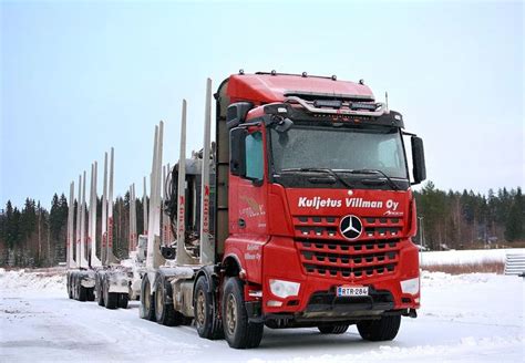 Trucking Finland On Instagram Kuljetus Villman Oy Mercedes