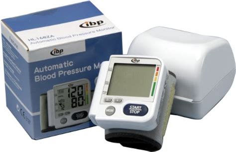 Buy New Ibp Hl 168z Automatic Wrist Cuff Blood Pressure Monitor For £16