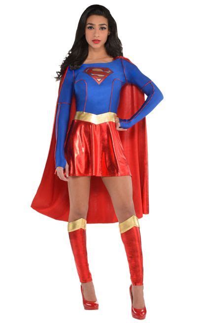 Adult Supergirl Costume Superman Supergirl Costume Supergirl Costume Diy Costumes For Women