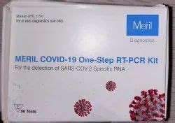 One Step Real Time Pcr Kits Meril Covid Rt Pcr Test Kit Icmr