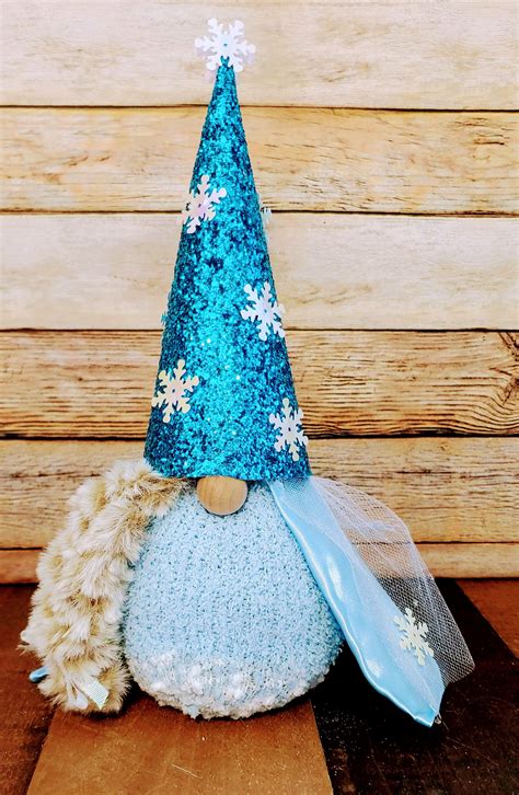 Elsa Gnome Gnomes Crafts Christmas Ornaments