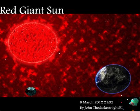 Red Giant Sun by Thedarkestnight51 on DeviantArt