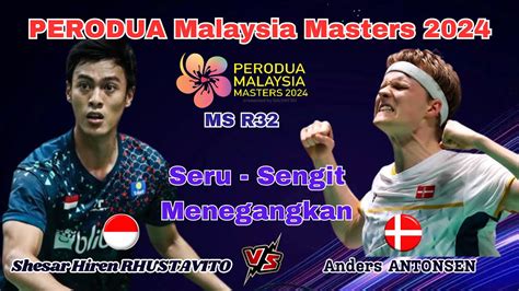 Shesar Hiren RHUSTAVITO INA Vs Anders ANTONSEN DEN R32 Malaysia