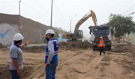 La Municipalidad De Lima Inició Las Obras De Mejoramiento De La Segunda