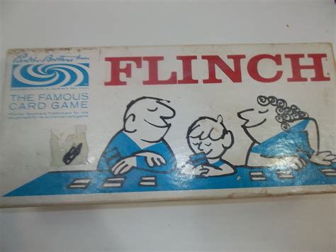 Vintage 1963 Parker Brothers FLINCH Card Game - Card Games-Vintage