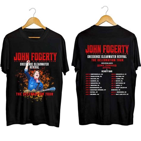 John Fogerty The Celebration Tour Shirt John Fogerty Fan Shirt