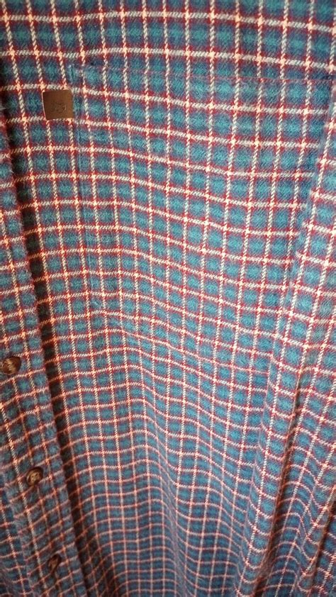 Pendleton Green Plaid Flannel Shirt Gem