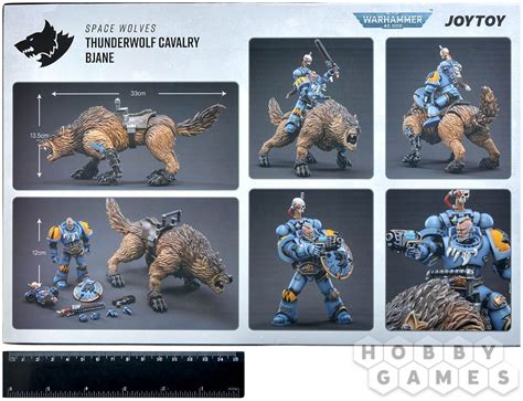 Joytoy Warhammer Space Wolves Thunderwolf Cavalry