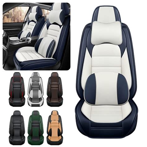 Iceleather Luxury Car Seat Covers For Ford F 150 2003 2023 Waterproof Soft