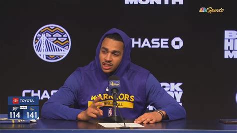 Jordan Poole Postgame Interview Golden State Warriors Dominate