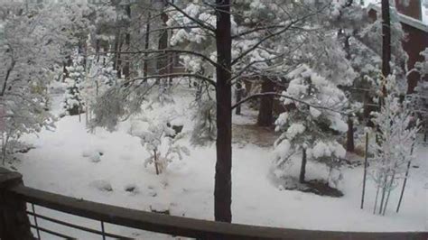 Flagstaff gets first snow of season - Arizona's Family