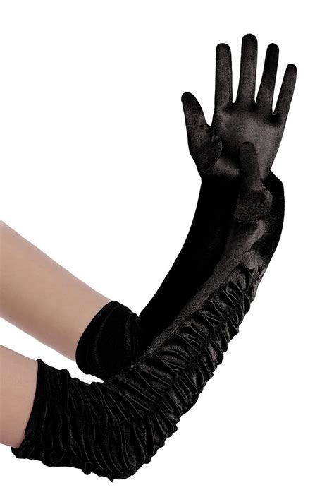 Babeyond Long Opera Party S Satin Gloves Stretchy Adult Size Elbow