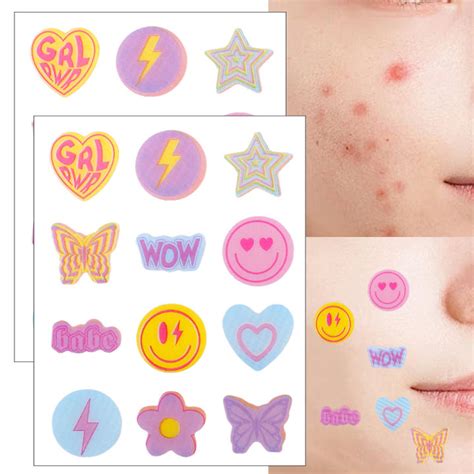 Charming Women 1236pcs Creative Colorful Acne Removal Pimple Patch