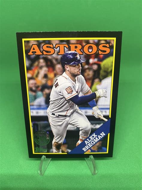 Topps Series Topps Baseball Black Alex Bregman T