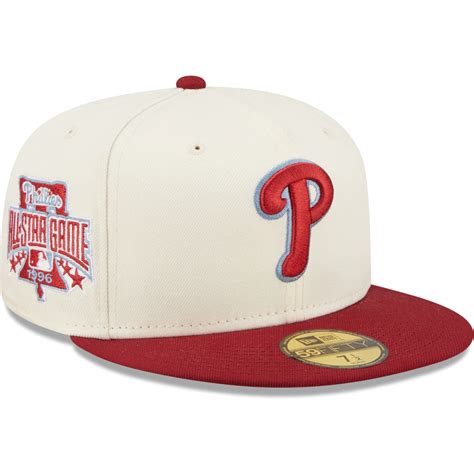 New Era Philadelphia Phillies Whiteburgundy Cooperstown Collection 19