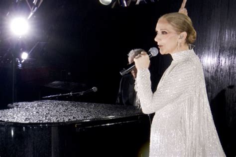 Celine Dion agradece oportunidade após apresentação histórica na