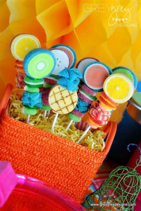 Fruit Birthday Party Ideas | Photo 11 of 50 | Fruit birthday party, Twotti fruitti party, Fruit ...