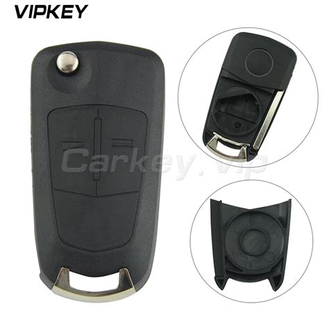 Remotekey 2 Button Remote Flip Key Shell Case For Vauxhall Opel Corsa D