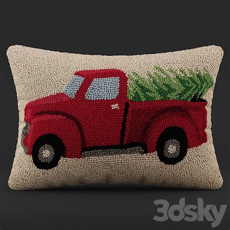 Holiday Tree Haul Hook Wool Lumbar Pillow By August Grove Pillows