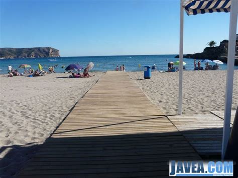 Punto de accesibilidad en la playa del Arenal de Jávea 01 Jávea