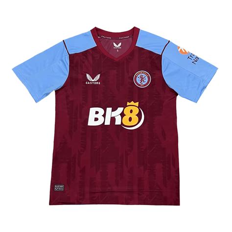 Camiseta Aston Villa 2023 24 Primera Equipación Local Hombre Versión