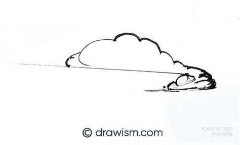 How To Draw Clouds With Pen And Ink Easy Drawism Studio