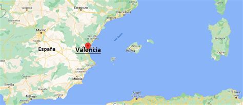 Dónde está Valencia Mapa Valencia Dónde está la ciudad