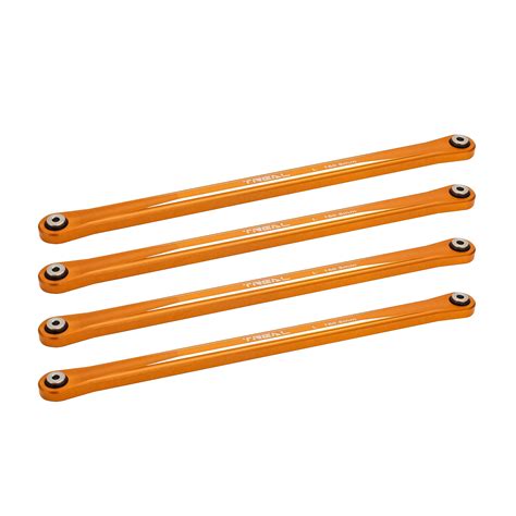 TREAL Aluminum 7075 Lower 4 Link Bar Set 160 5mm For Losi LMT 4WD