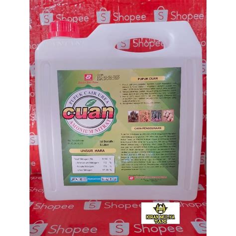 Jual Pupuk Urea Cair Cuan Pt Santani L Shopee Indonesia