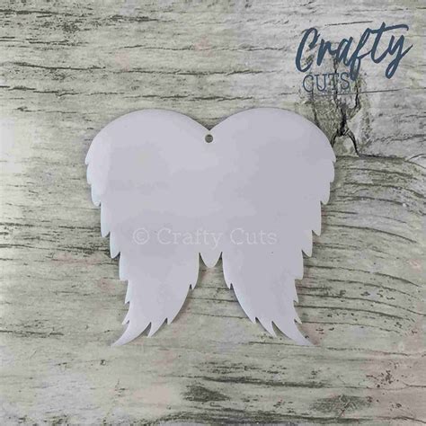 Angel Wings Ornament - Crafty Cuts