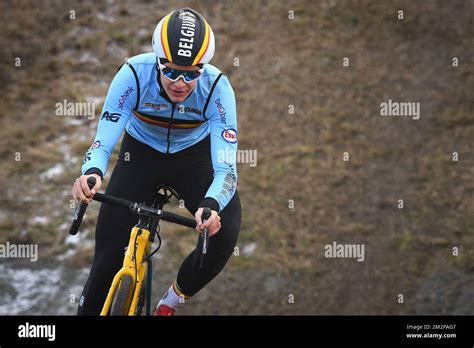 Belgian Andreas Goeman Pictured In Action During The Morning Training