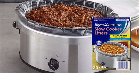 Amazon Reynold S Slow Cooker Liners 20 Pack From 7 54 The Freebie