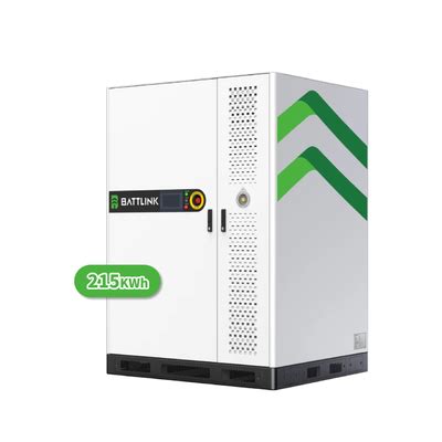 Commercial ESS Cabinet Energy Storage System 215Kwh Lithium Iron