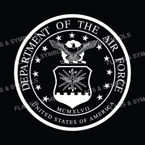 Department Of The Air Force Logo Us Air Force Logo Vector Us Air Force Logo Cut File United