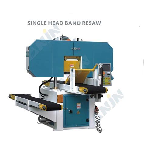 Single Head Band Resaw Single Heads Timber Cutting Machine Horizontal