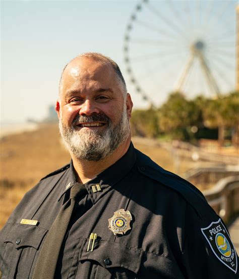 Command Staff - Chief, Captains & Lieutenants - Myrtle Beach Police