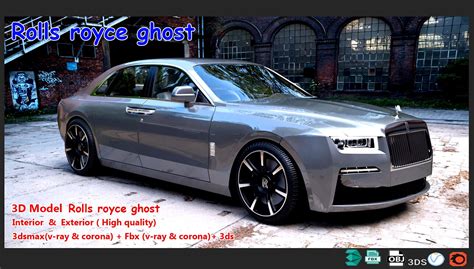 Rolls Royce Ghost 3d Model