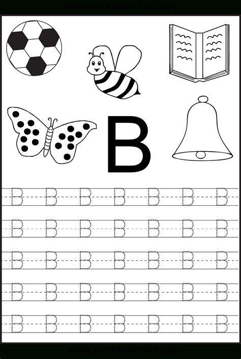 Trace Letter Worksheets Free | Reading And Phonics | Pre K Math ...