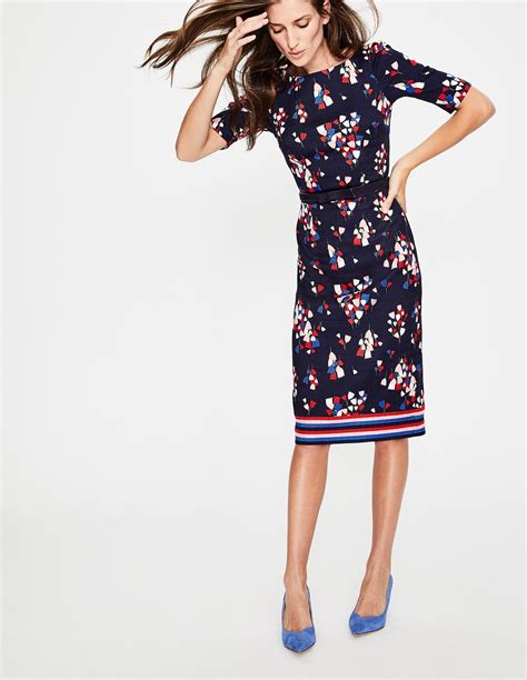 Fleur Fitted Dress W0144 Smart Day At Boden Womens Dresses Smart Day