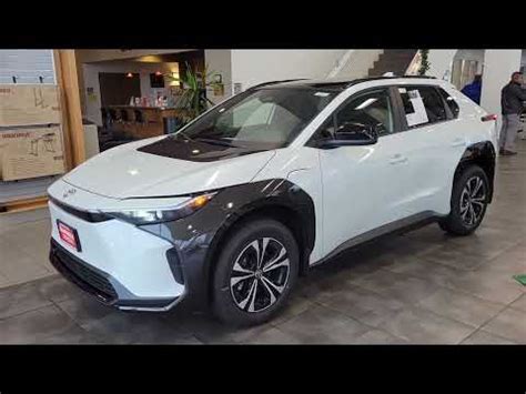 2023 Toyota BZ4X XLE In Wind Chill Pearl White YouTube