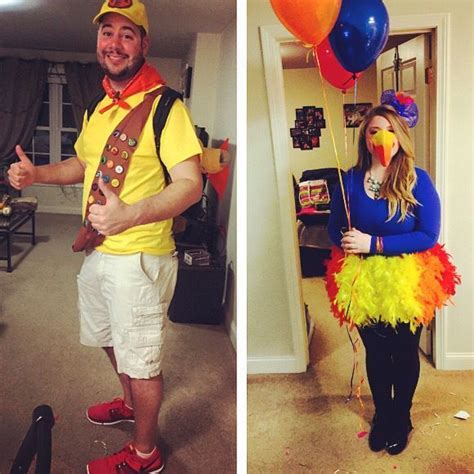 Couples Halloween Costume Disneys Up Kevin And Russell Up