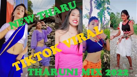 New Tharu Tiktok Viral Video 2022 Tiktok Viral Tharuni Mix Youtube