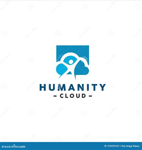 Humanity Logo Design Inspiration and Idea Stock Vector - Illustration of cartoon, humanity ...