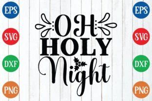 Oh Holy Night Svg Graphic By Designeasy Creative Fabrica