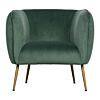 Scout Fauteuil Velvet Woood Groen