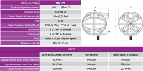 Purgeur De Condensat M Canique Aok Pa Omega Air Fabricant De