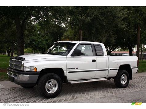 2001 Bright White Dodge Ram 1500 Slt Club Cab 4x4 17261641 Gtcarlot